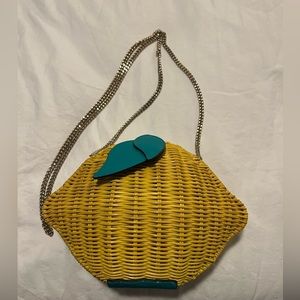 Kate Spade Lemon Crossbody - Picnic Perfect Yellow - NWT